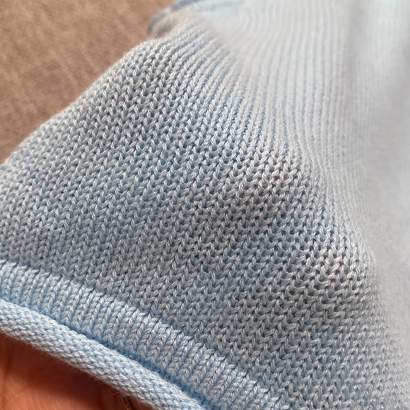 Blue vests sweater top!! - Picture 3 of 3